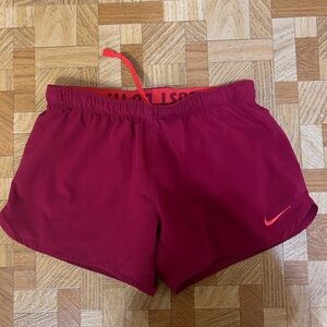 NIKE Women's Pink Athletic Shorts